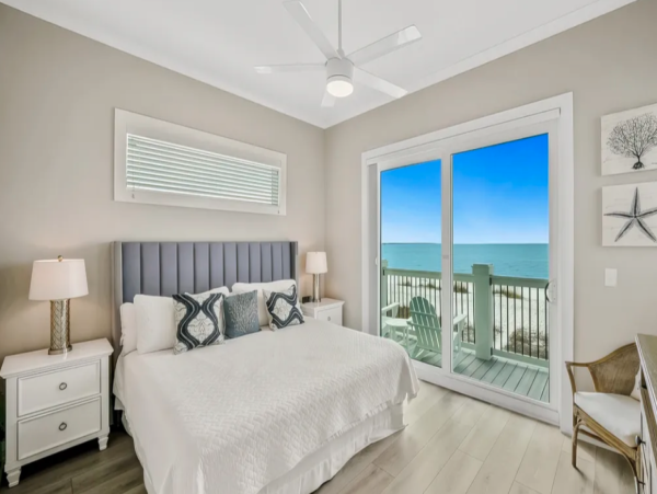Luxurious Port St. Joe Beach Rental Six Bedroom Home with Pool & Beach Access